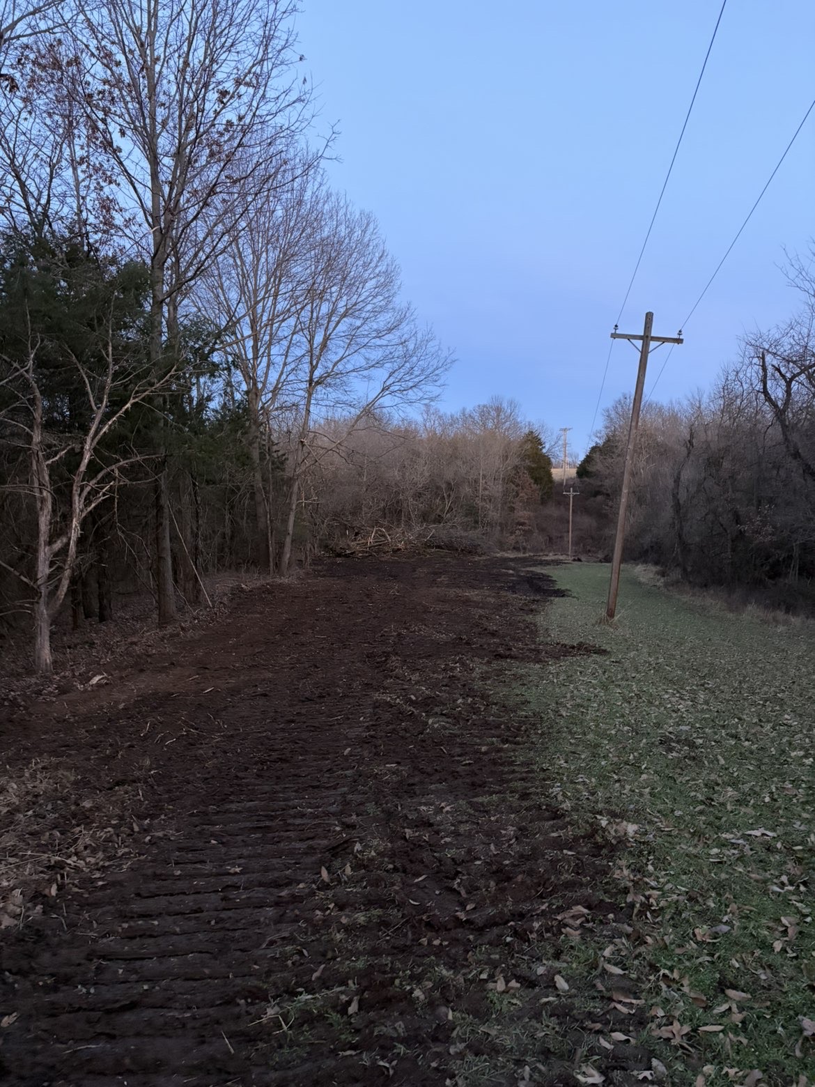 Cleared land Macon Missouri